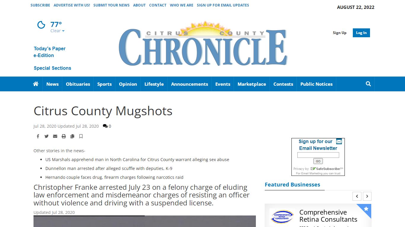 Citrus County Mugshots | Crime & Courts | chronicleonline.com